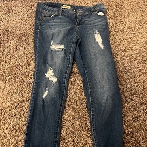 Blue Spice Ripped Women’s Jeans - Size 9